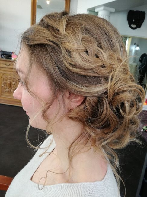 Coiffure mariage champêtre romantique 7