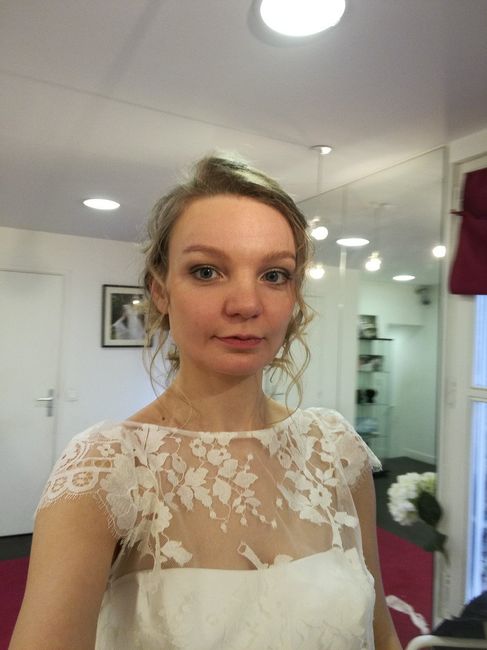 Coiffure mariage champêtre romantique 8