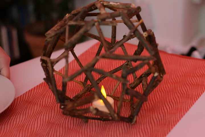 Avis photophore en bois - 2