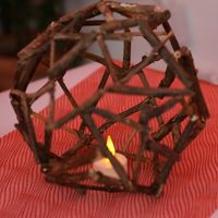 Avis photophore en bois - 2