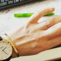 Bague de fiancaille originale - 1