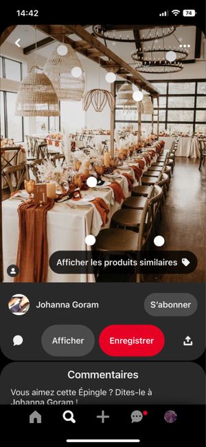 Plan de table en u 7