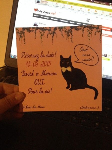Notre "save the date"