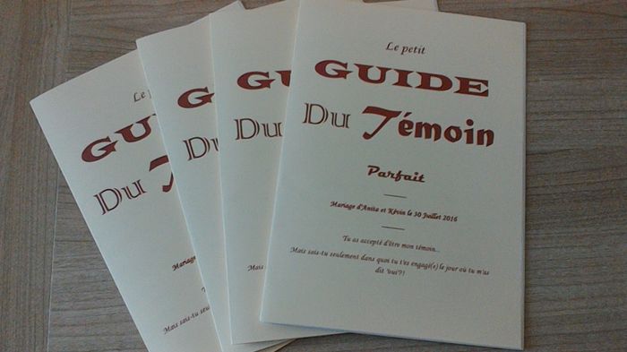 Livrets du parfait témoin terminés !!!! 