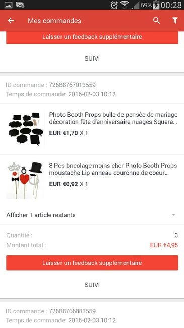 Sondage pour déculpabiliser : nombre de commandes aliexpress - 3
