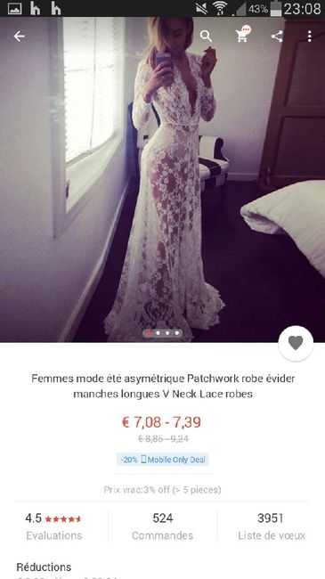De la dentelle pour la nuit de noce... - 1