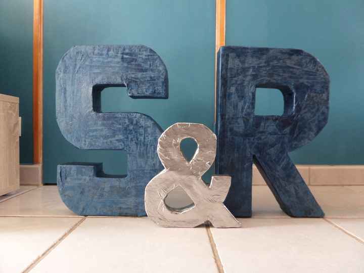 Lettres géantes finies !
