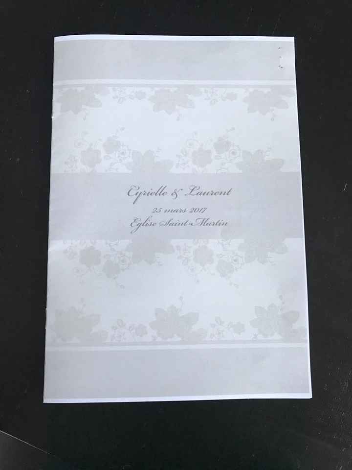 Livret de messe j-8 ok 😁 - 1