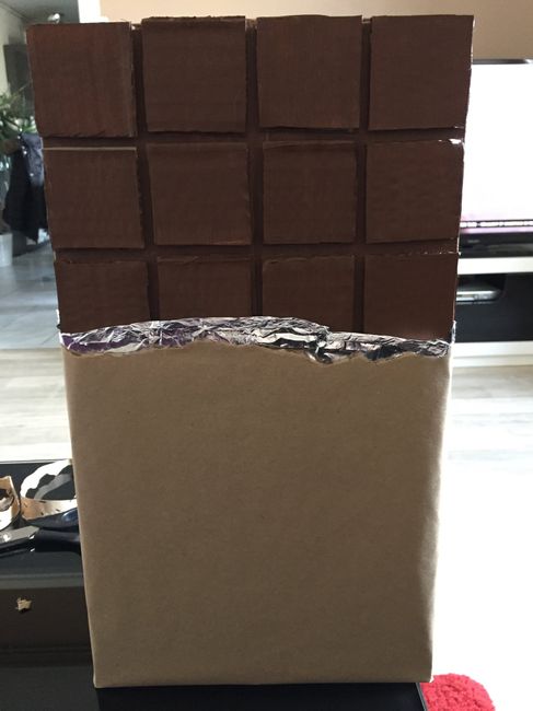 Avancement urne tablette chocolat - 1