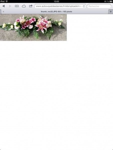 Bouquet voiture
