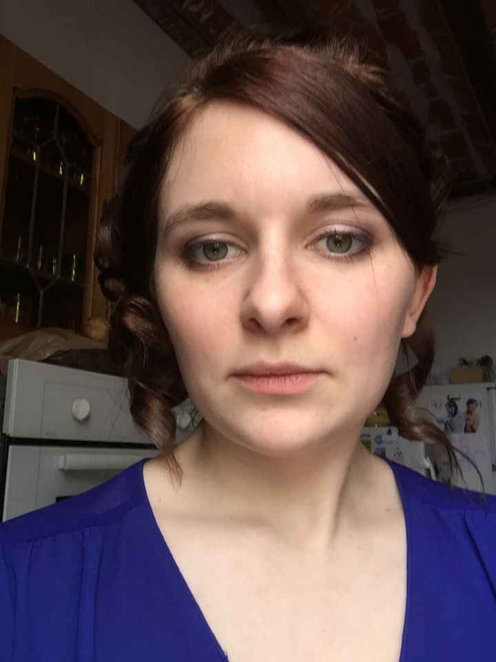 Essayage coiffure et robe retouchée - 5