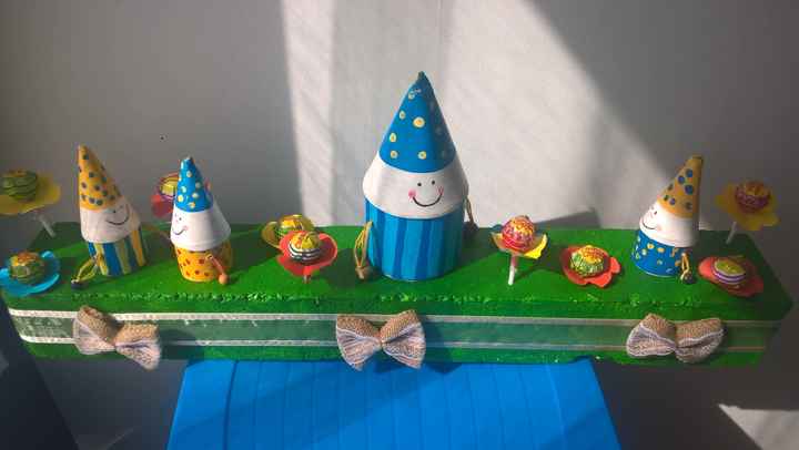 Diy centre de table enfants 1