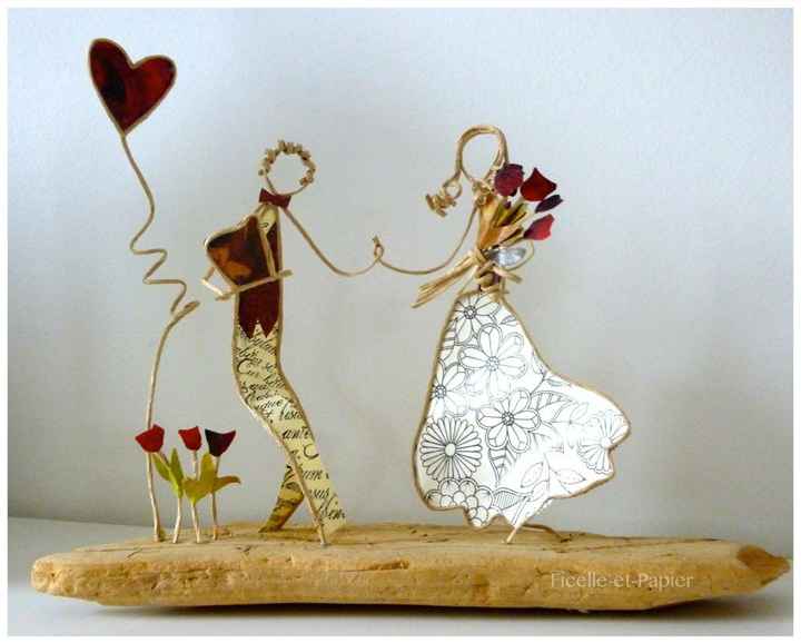 Déco en bois fil de fer et papier ! 1