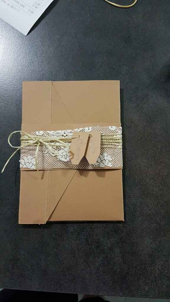 Faire part prototype - 1