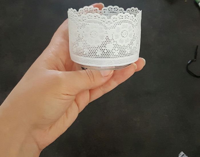 Début de la déco de table. - 2