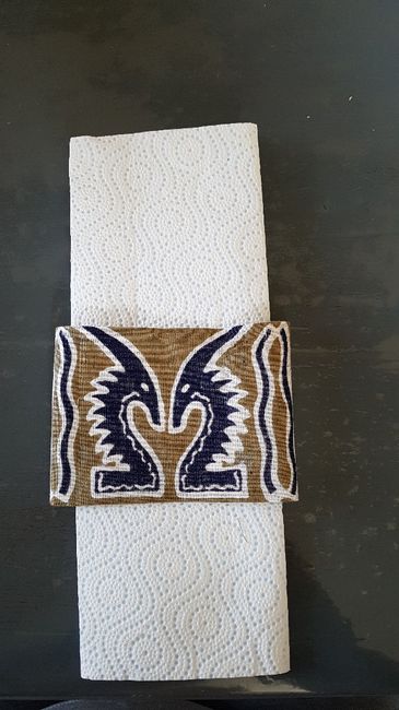Mes ronds de serviettes finis - 1