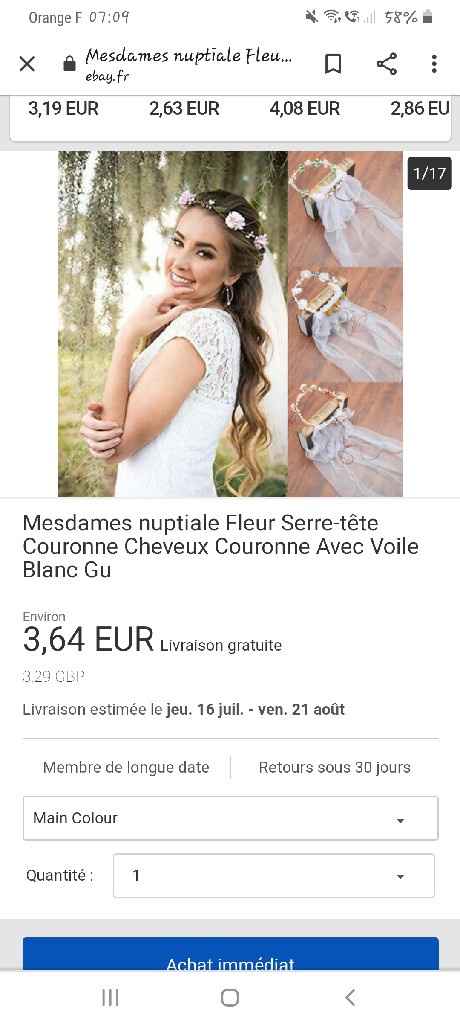 Idée coiffure très courte et voile ? - 1