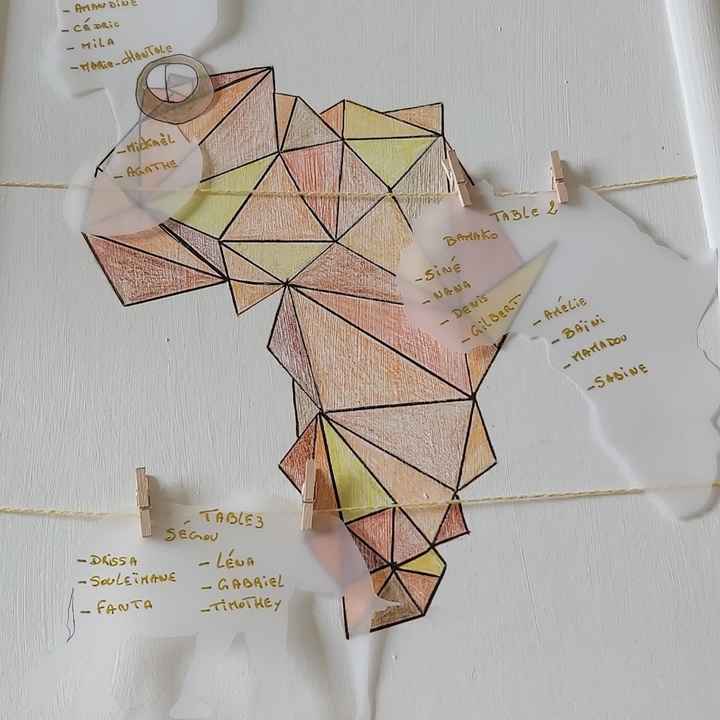 Plan de table pour les invités 😉 - 1