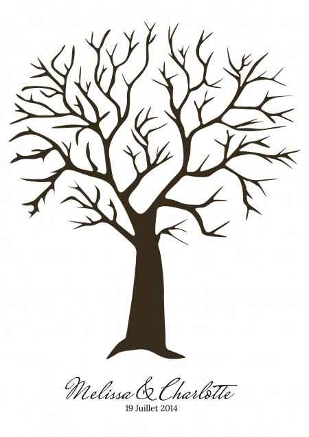Notre futur arbre à empreinte
