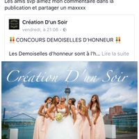 Aider moi à gagner nos robes de demoiselles d'honneur - 1