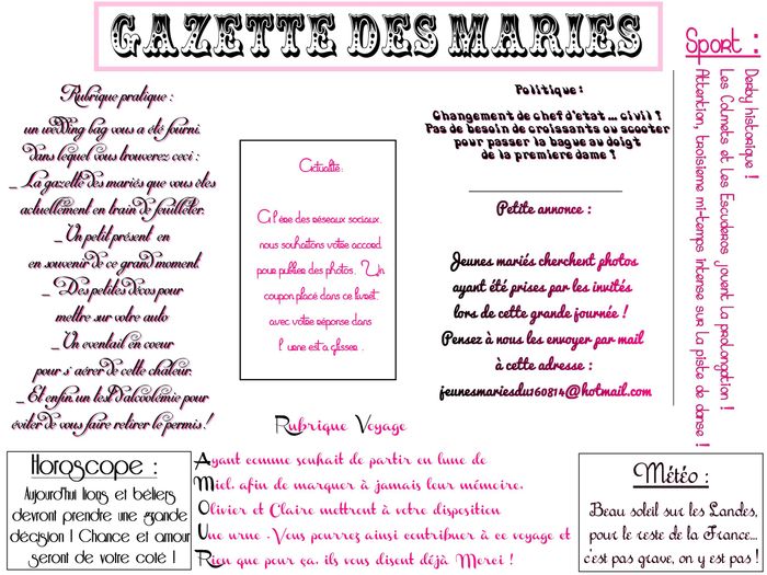 Livret invités