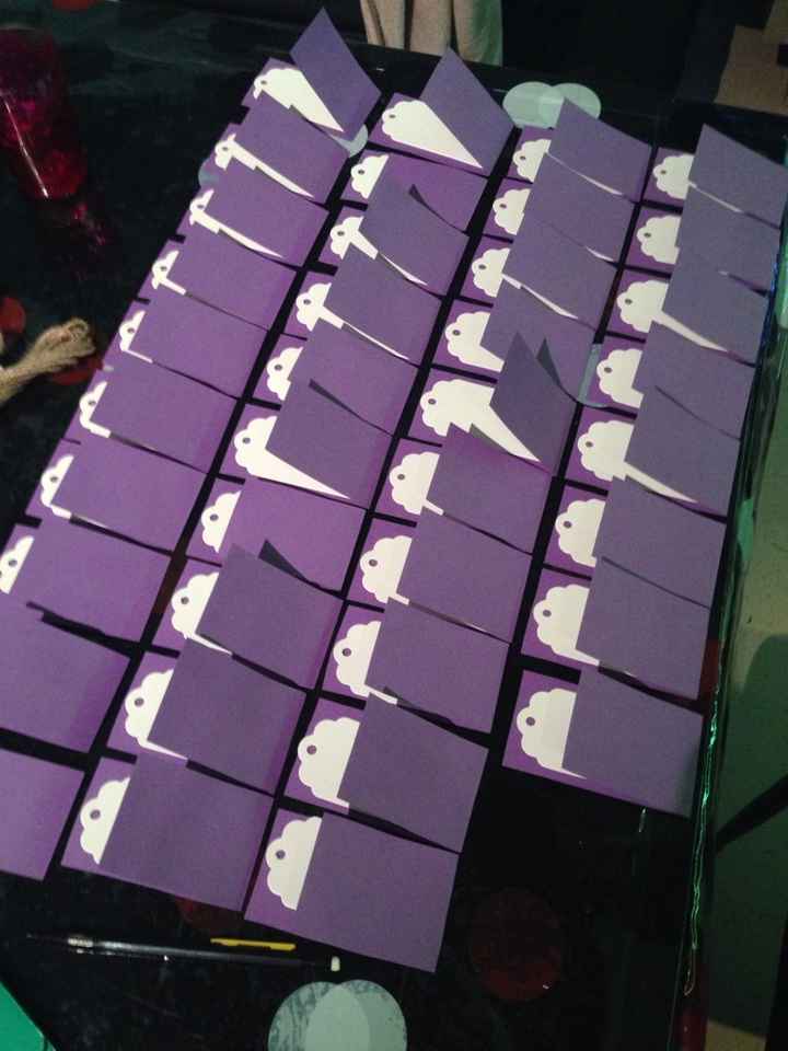 Diy du soir : plan de table - 1