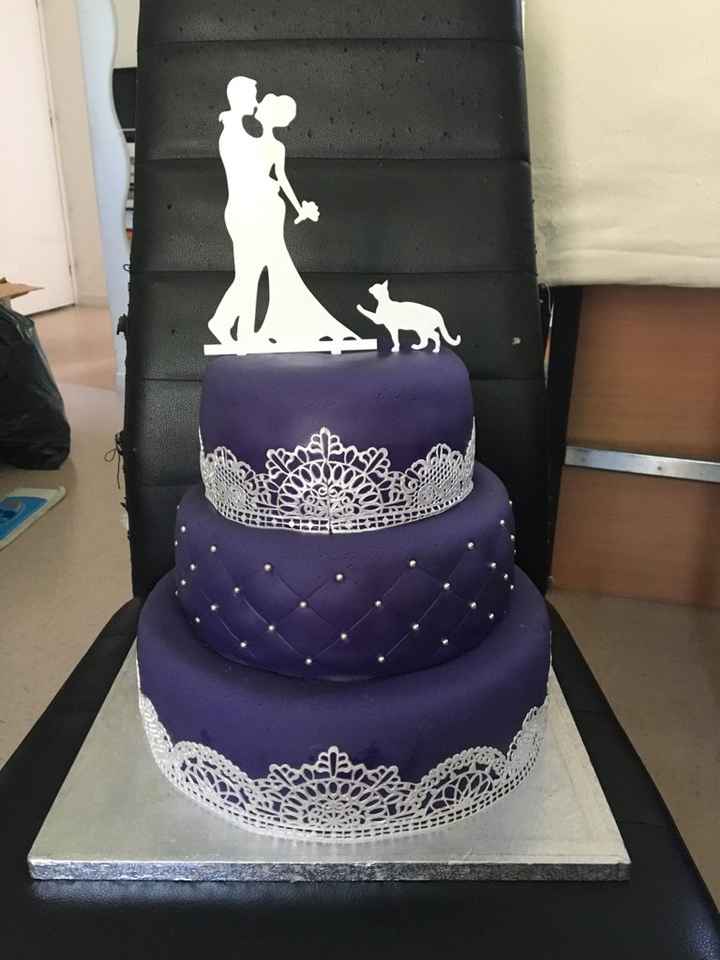 Mon wedding cake fait maison! - 1
