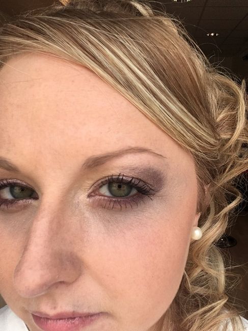 Maquillage yeux verts noisettes - 1
