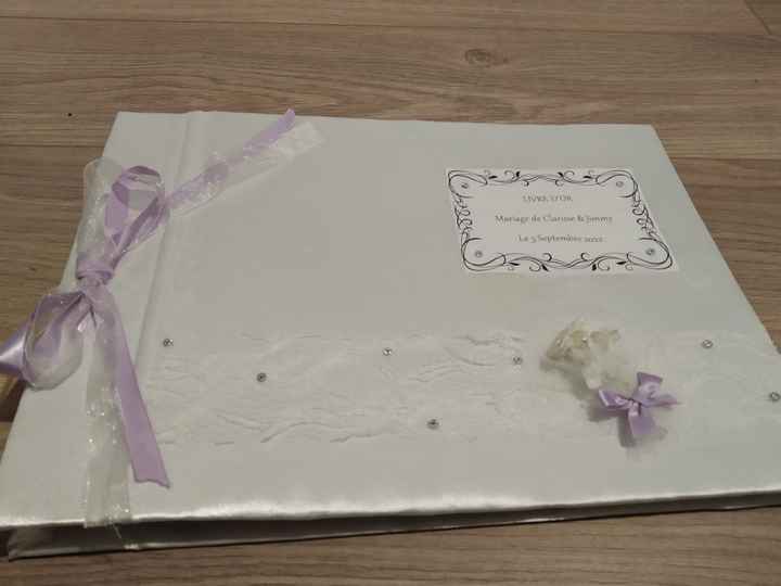 Livre d'or personnalisable - 1