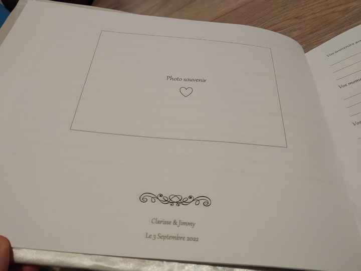 Livre d'or personnalisable - 3