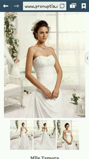 Robe de mariée mademoiselle amour - 1
