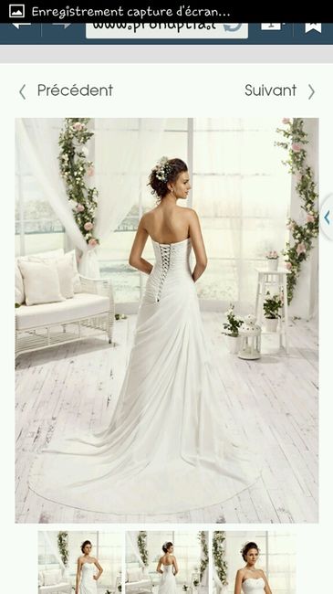 Robe de mariée mademoiselle amour - 2