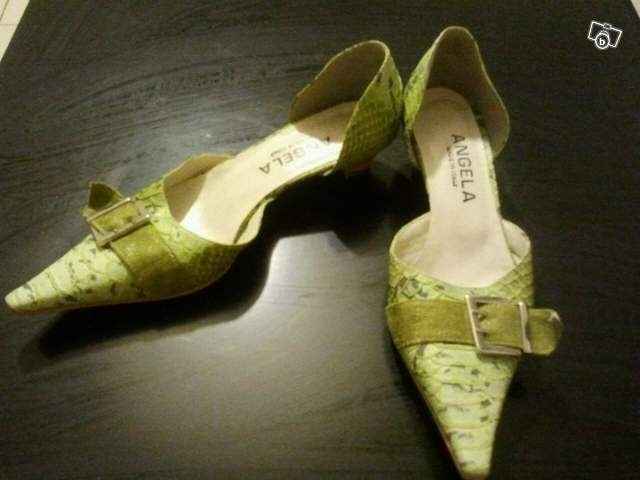 chaussures vertes