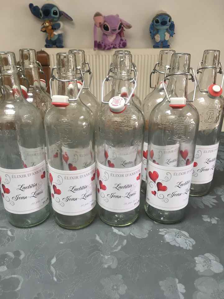 Mariage civil -Thème Rouge bordeaux / blanc - 1