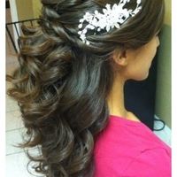 Inspiration coiffure cheveux longs boucles 