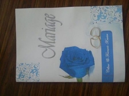 Faire part couverture