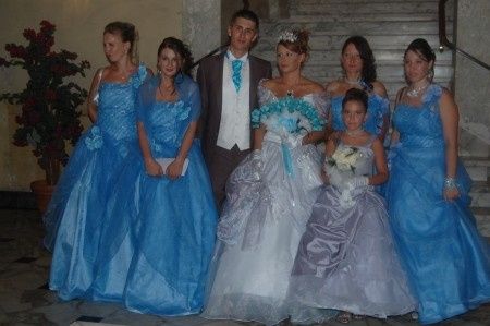 mes demoiselles d honneur et mon enfant d'honneur et mon cheri