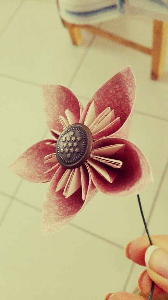 Fleurs origami - 2