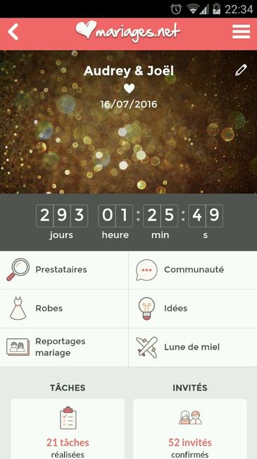 Jours restants - 1