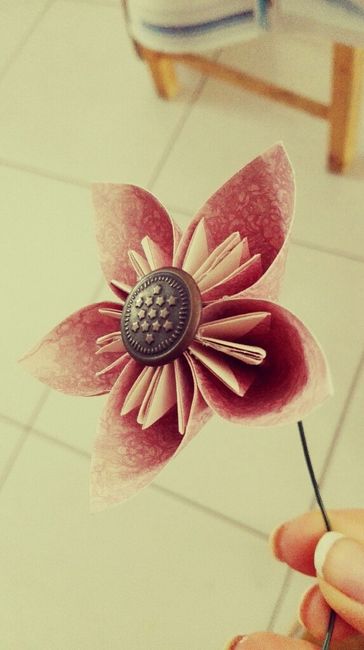 Fleurs origami - 2