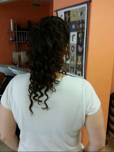 Je veux un chignon avec des anglaises pour ma coiffure de mariée ! - 3