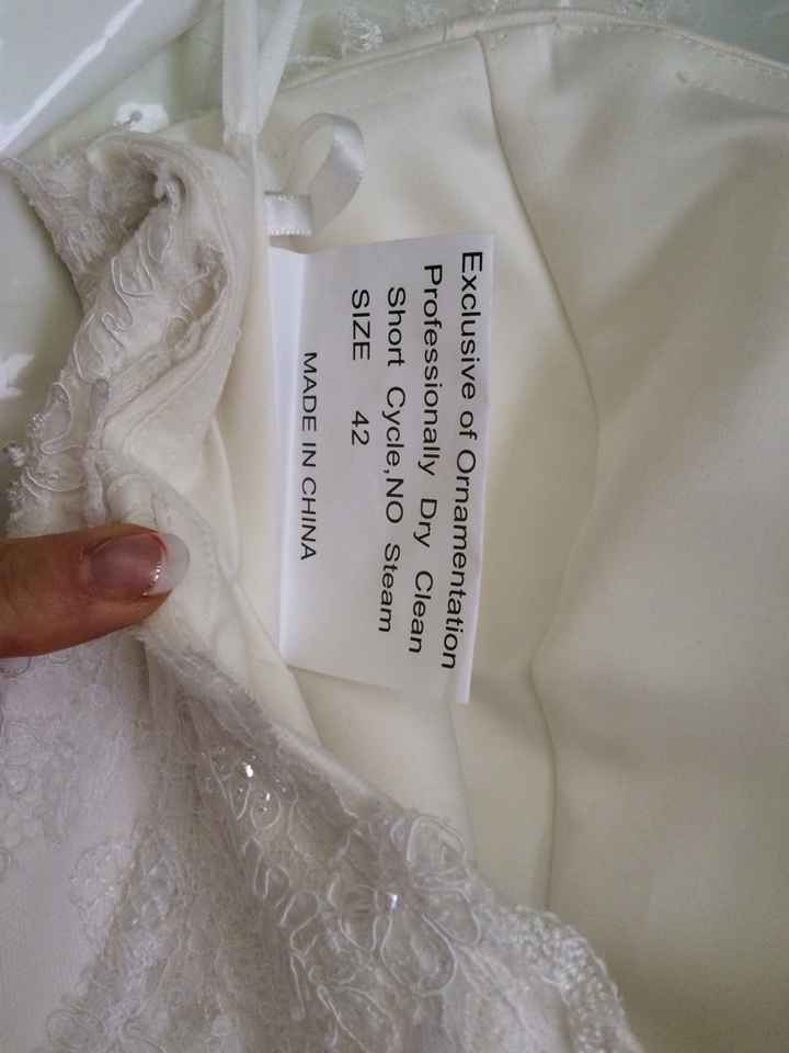 Quand tu récupére ta robe ... - 1