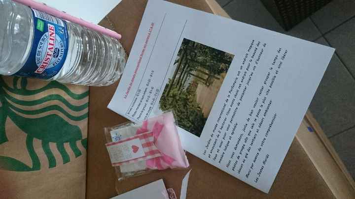 Welcome bag fait !!! - 3