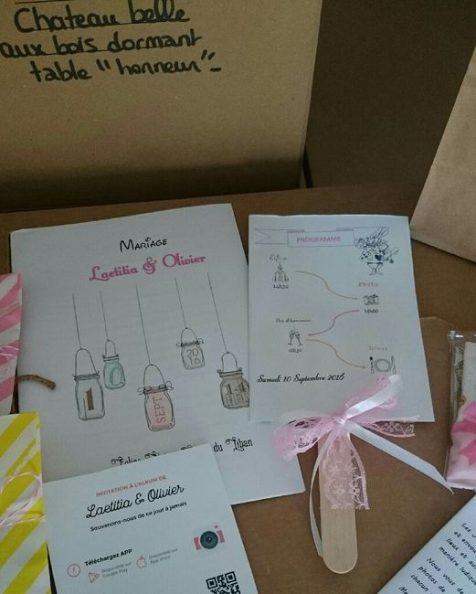 Welcome bag fait !!! - 5