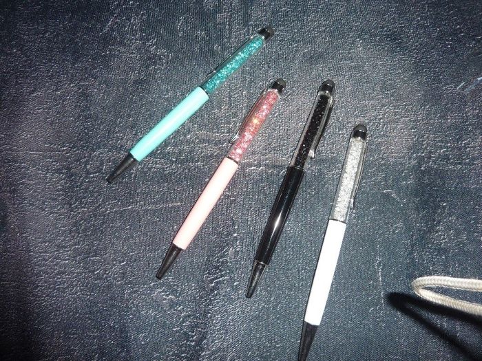 stylos reçus aujourd'hui