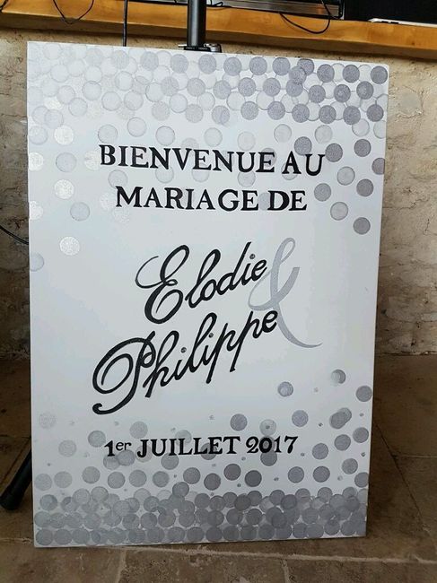 J - 35 panneau de bienvenue fini ! - 1
