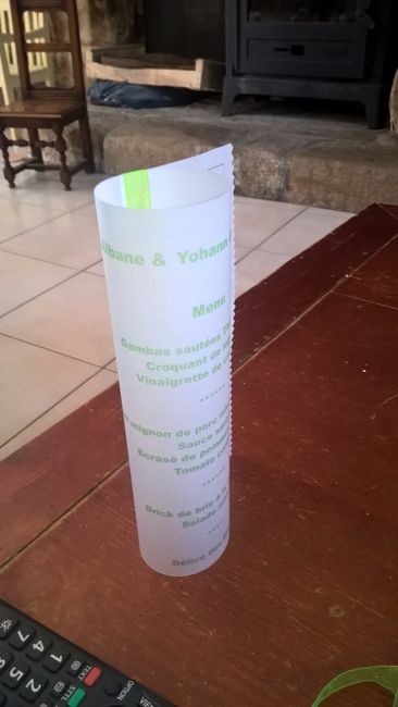 menu photophore