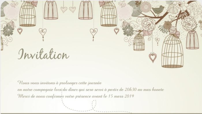 Faire-part 😊 - 3