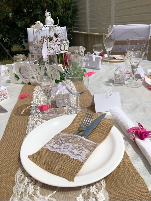 Commande aliexpress chemins de table 2