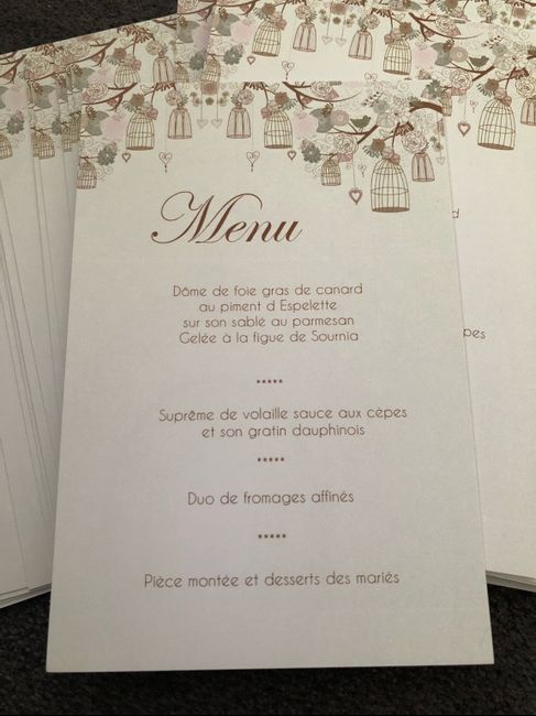 Quel menu pour votre mariage ? - 1